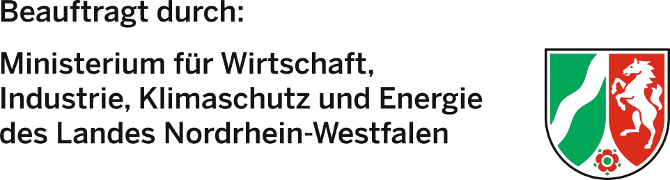 Beauftragt durch das Ministerium für Wirtschaft, Industrie, Klima und Energie des Landes Nordrhein-Westfalen